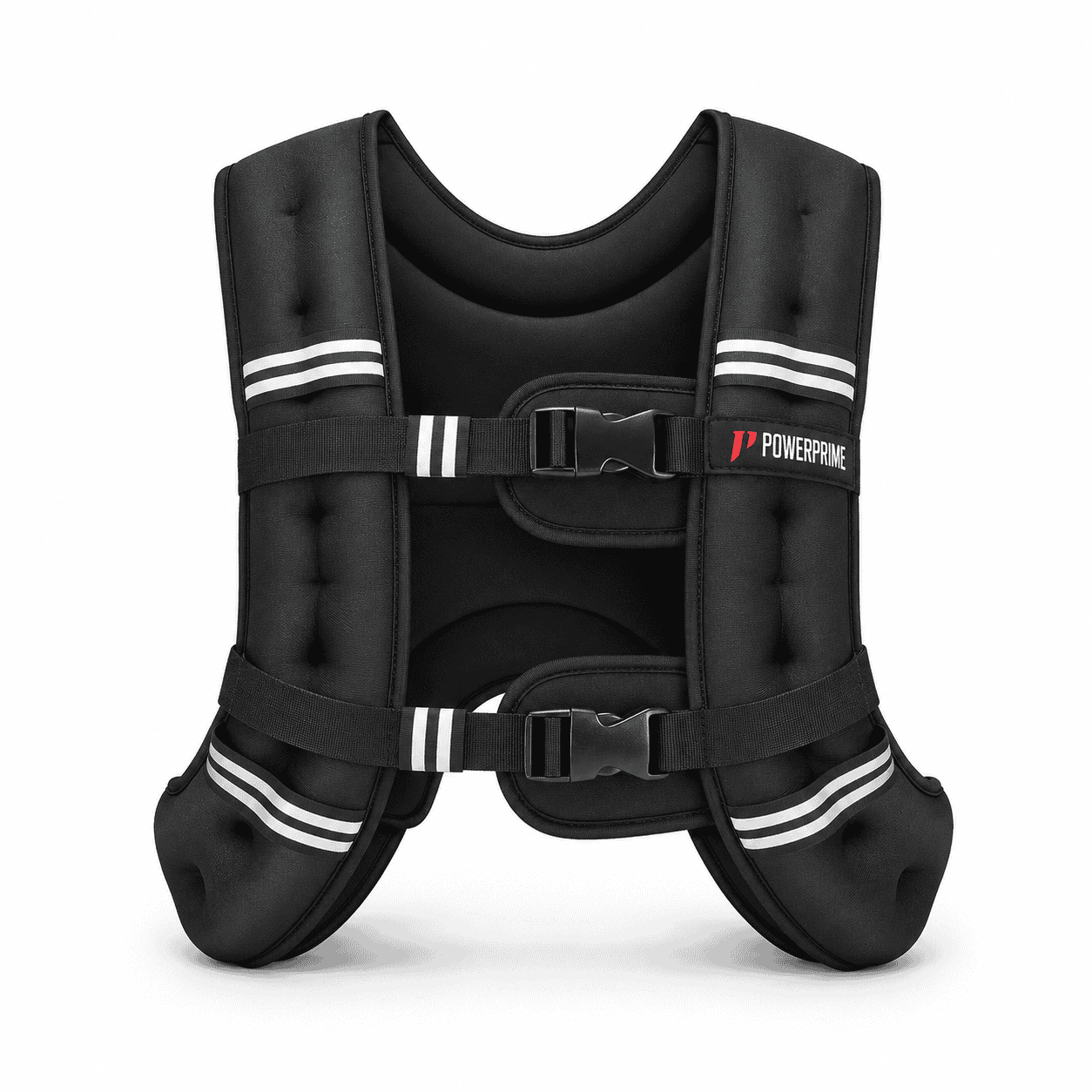 PowerPrime 10kg weighted vest on white background